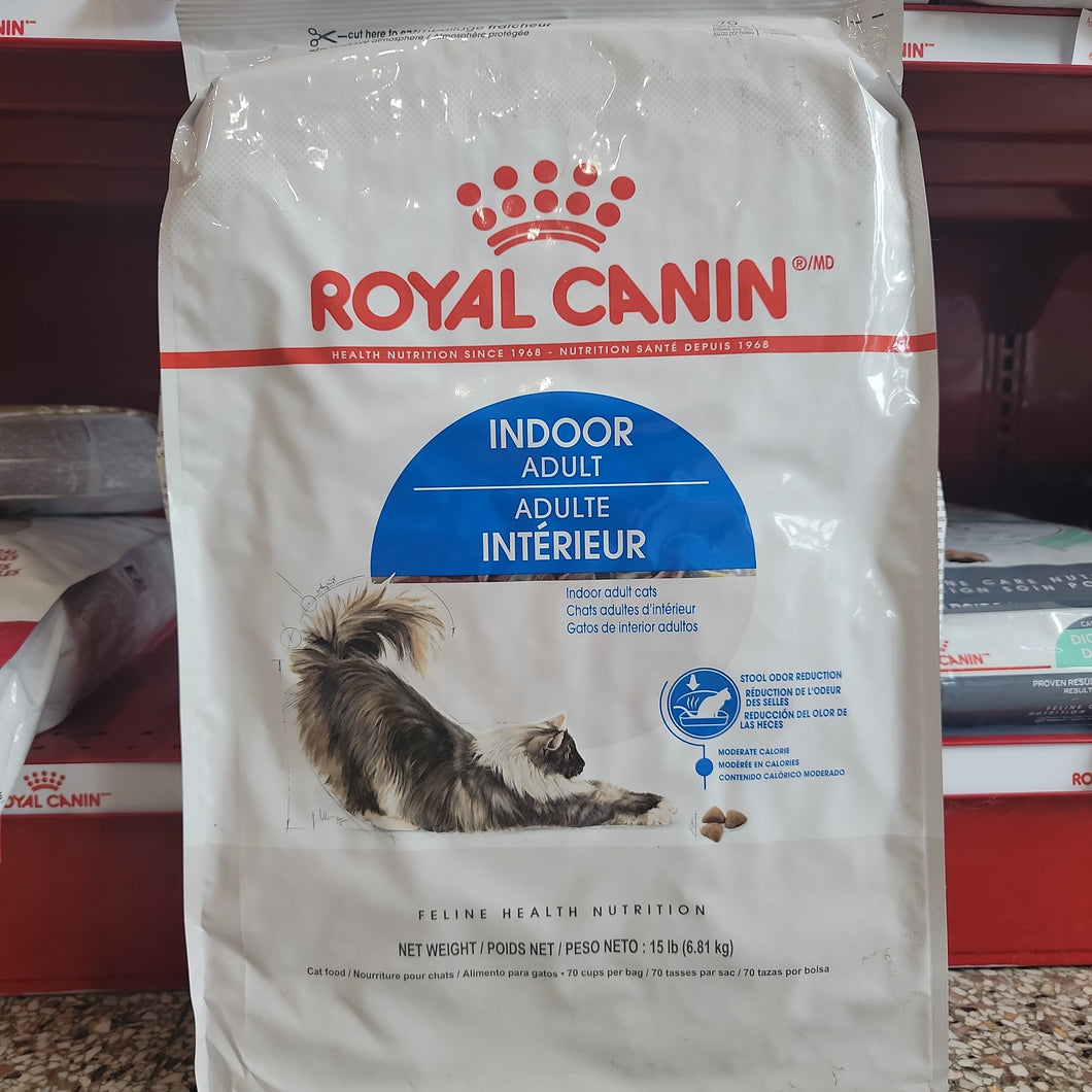 Nourriture pour chat adulte d'intérieur