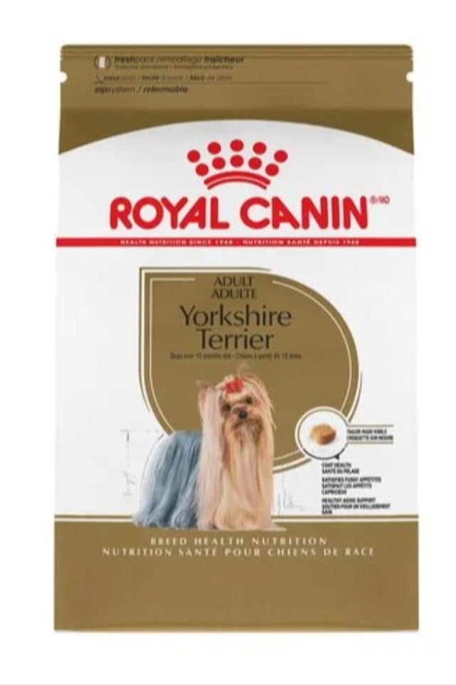 Nourriture sèche pour chiens Yorkshire Terrier adultes